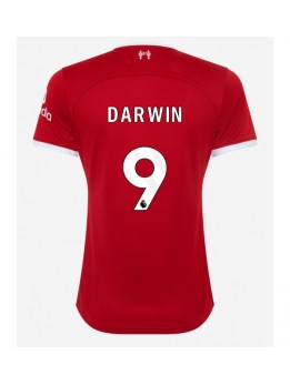 Billige Liverpool Darwin Nunez #9 Hjemmedrakt Dame 2023-24 Kortermet